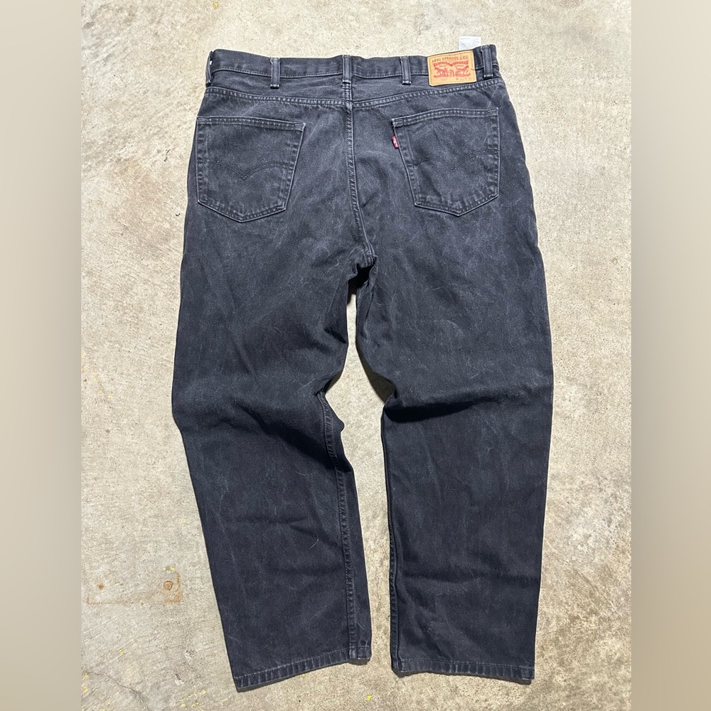 Levi's Men's Relaxed Jeans in Black